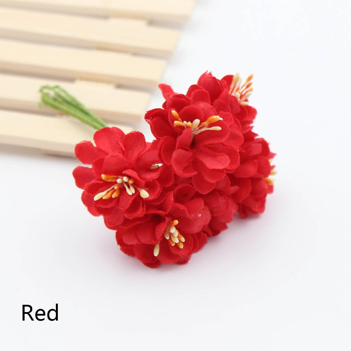 

6 шт./пакет, имитация двухцветного букета хризантем, DIY макет сцены, свадебный букет, общее украшение для домашней жизни 6pcs/bag