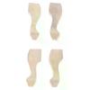 1/12 Dollhouse Miniature Tea Table Cabinet Sofa Leg DIY Making Accessory Toys