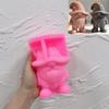 2026 Happy Halloween Gnomes Silicone Mold Ghost Gnome Soy Wax Candle Mold Pumpkin Resin Plaster Mould for Halloween Decor
