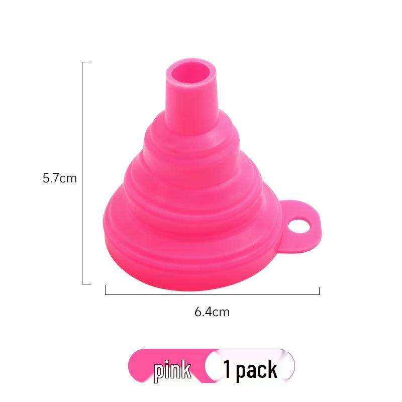 Компактный складной набор кухонных воронок из пищевого ТПЭ