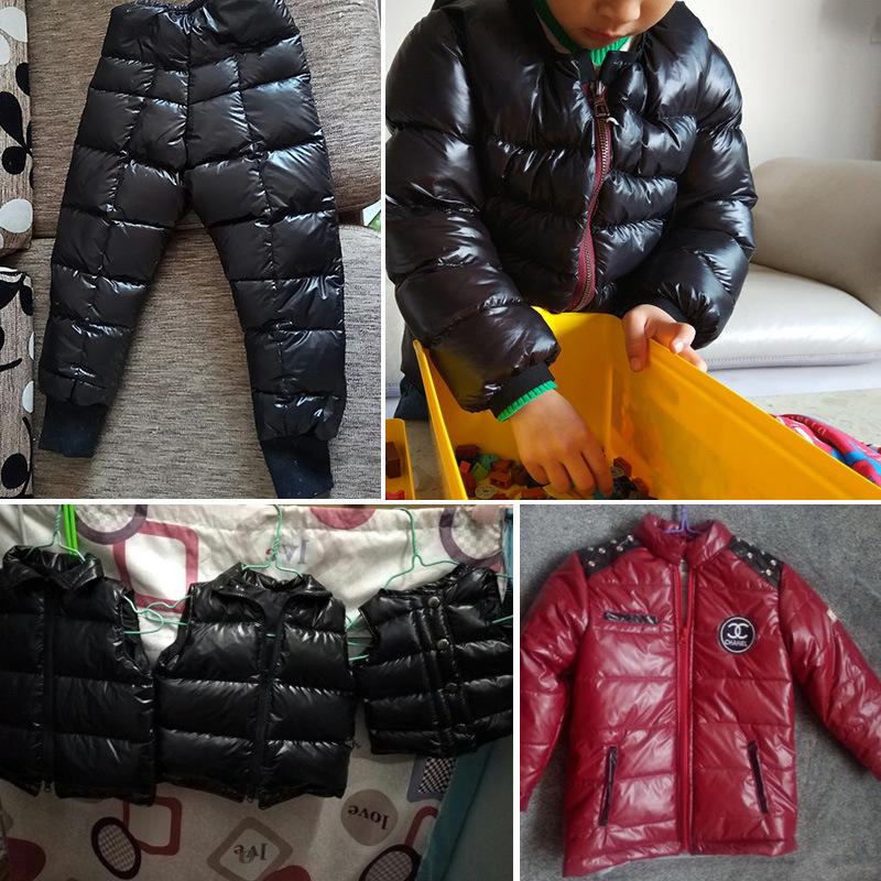 High-Gloss Waterproof 40D PU Nylon Taffeta Down Jacket Fabric