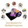 K-Pop Demon Huntrix Blanket Hot Anime Soft Warm Flannel Throw Travel Camping Sofa Bed Cover Living Room Decor Anime Fans Gift