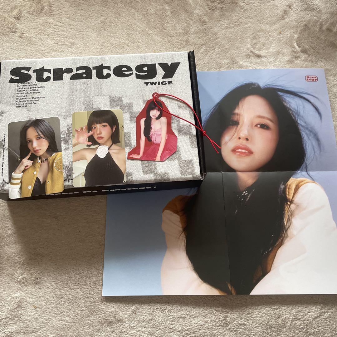 

[USED] TWICE Mina Strategy Album Trading Card Bonus Trading Card