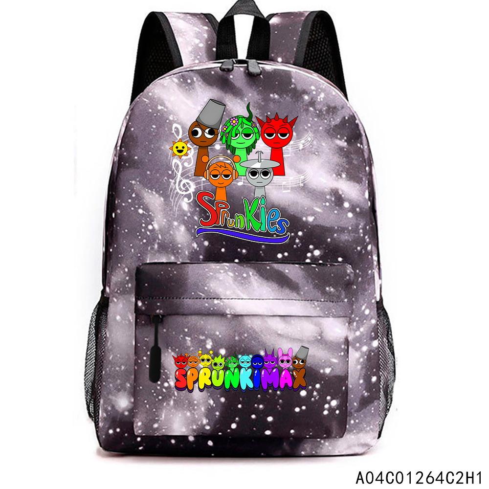Rhythmus Box Cartoon Grundschultasche Klassen 1-6 Rucksack Leicht Großes Fassungsvermögen Verschleißfest Kinder-Schultasche