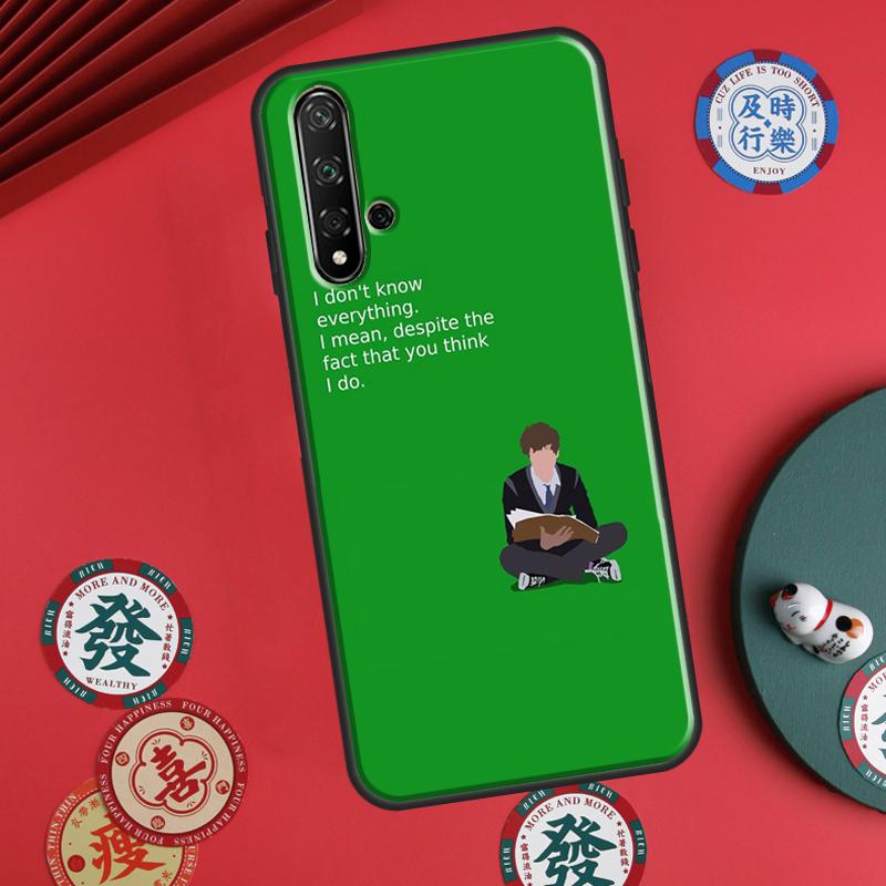 Criminal Minds TV For Huawei P30 P20 P40 Lite P60 Pro Nova 5T 12s 12i 11i Y90 Y70 Y60 Y61 Y91 Y72 9 10 SE Case