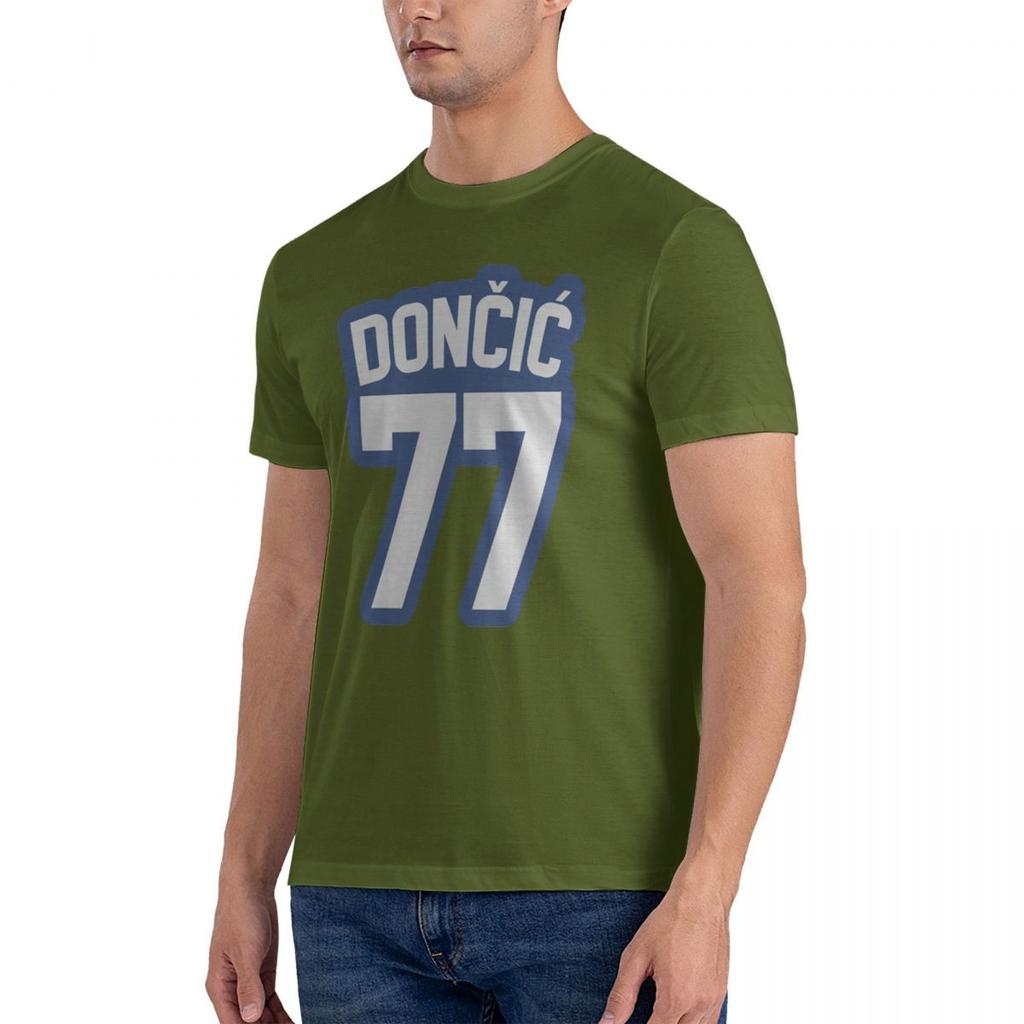 Luka Doncic Print Casual Loose Harajuku Unisex T-shirt Men's Short Sleeve Tshirt Anime Pattern Oversize T-shirts Customizable