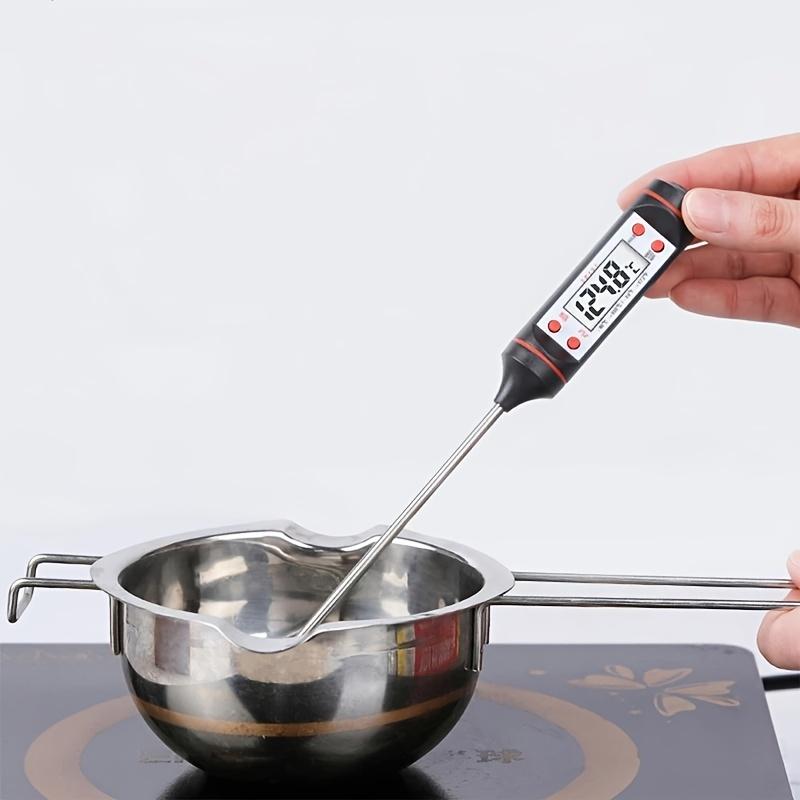 BEPAN Digital Meat Thermometer with Food Cooking BBQ Probe for Water Milk Oil Oven Temperature Measurement, Digital with 0.1 Accuracy