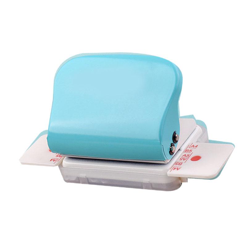 Mini Book Binding Machine Multiple Holes Fast Accurate Manual Coil Binding Machine for Office School Home