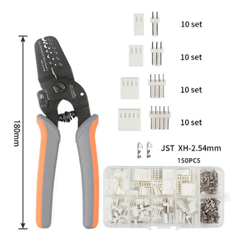 

Клещи-обжимные клещи IWS-2820 IWISS Mini Micro Open Barrel для клемм и разъемов AWG28-20 JAM Molex Tyco JST2.54
