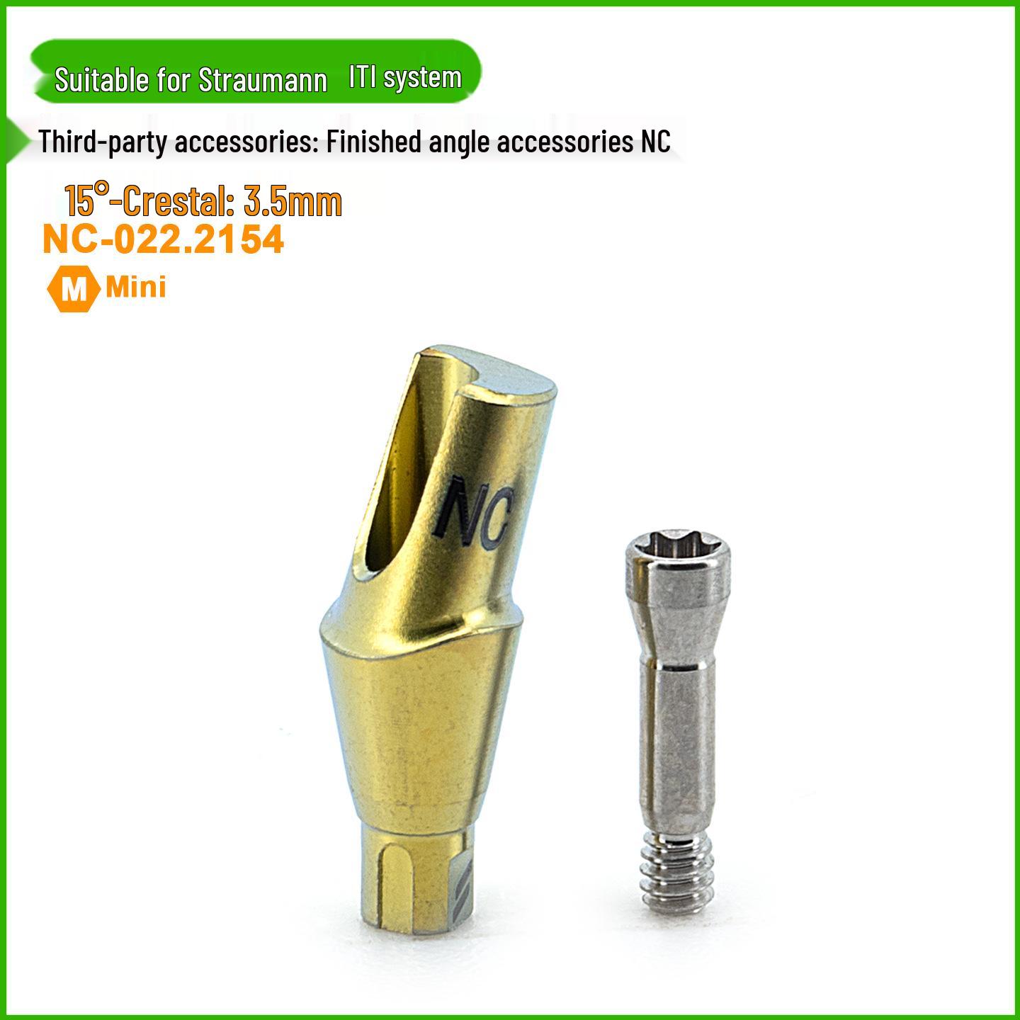Straumann ITI Pre-angled Abutment for Single Tooth Dental Implant Restoration
