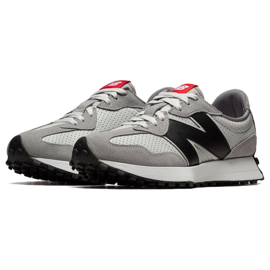 New Balance Nb 327 Retro Fabric Leather Low Top Casual Running Shoes Unisex Sneaker Blue Black U327CG