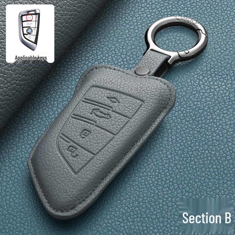 BMW Key Cover for 3 Series, 5 Series, X3, X5, X1, and I3; Compatible with 325Li, 320Li, Blade 530.