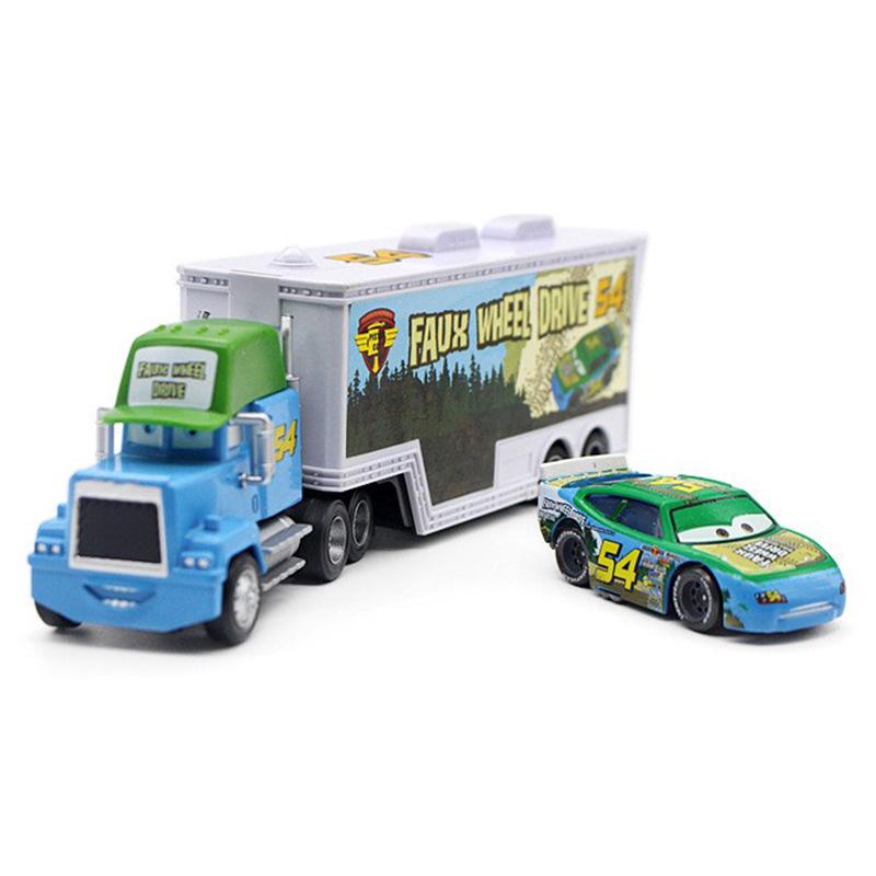 Mack Truck & Race Car Alloy Toy Set for Kids