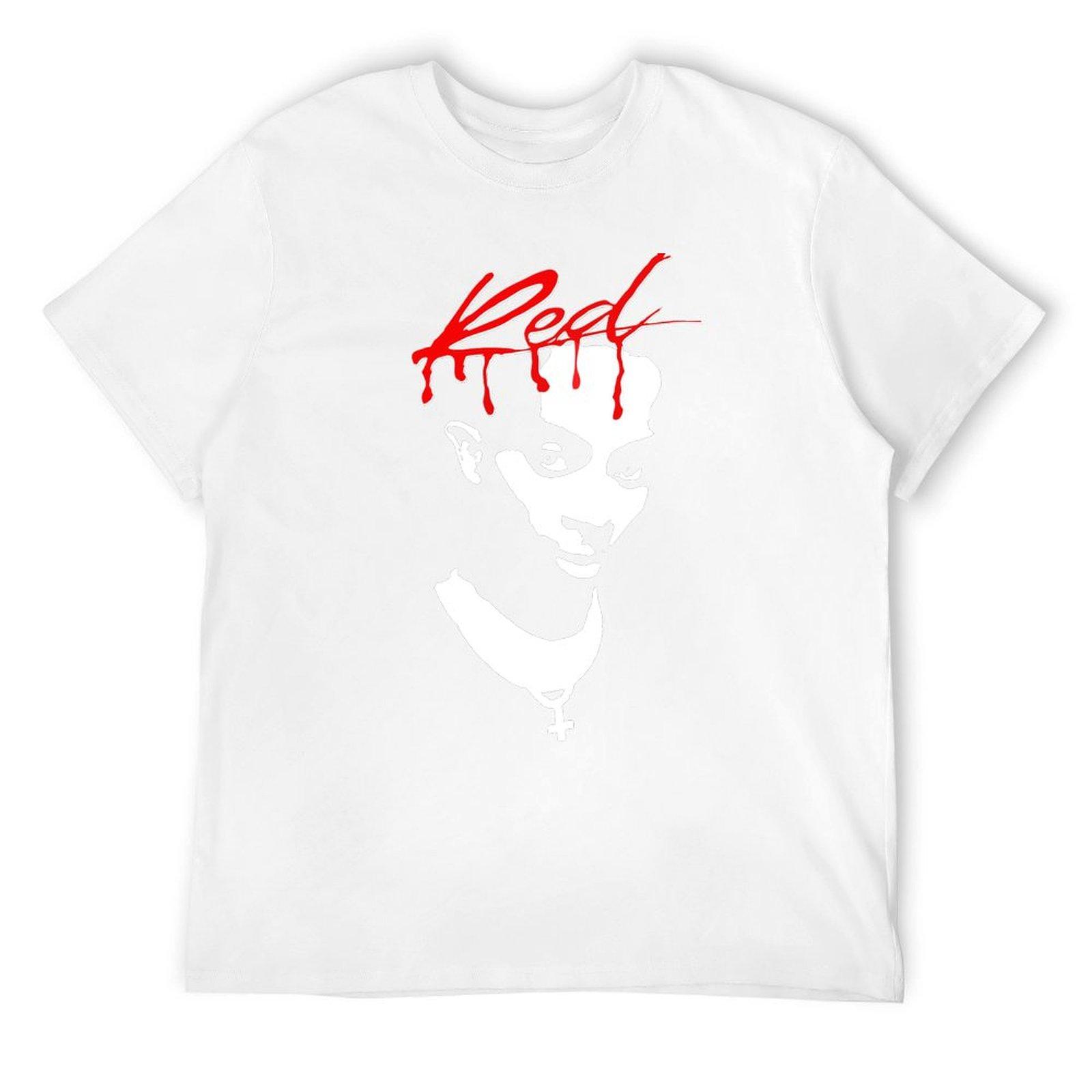 

Whole Lotta Red, футболка Carti оверсайз с графикой быстросохнущая корейская мода с животным принтом для мальчиков Мужские футболки S