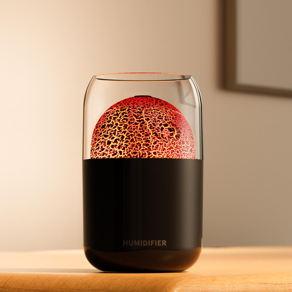 

Портативний автомобільний вулканічний зволожувач повітря 300 мл. Невеликий тихий USB-дифузор для автомобіля. Ароматичний дифузор з ефірними маслами.