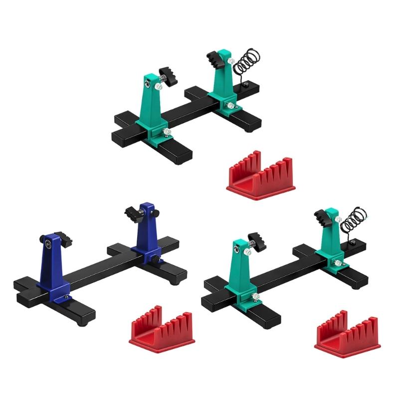Multifunctional Welding Jig Tool Adjustable Fixing Fixture With Cable Clamp Slip Resistant Base For Electronics Assembly