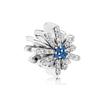 New Blue Snowflake Starfish Teapot Bow Safety Fine Bead Fit Original Charms 925 Sterling Silver Bracelet Jewelry F095