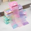 105Sheets Cartoon Transparent Sticky Notes Kawaii Pull-Out Memo Pad Paper  Message Paper Cute Handbook Stickers Gifts