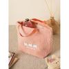 Daiso Winter Together Poggle Tote Bag Pink
