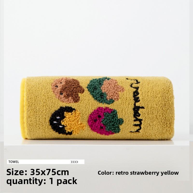 Coral Fleece Face Towel Soft Absorbent Quick Dry For Travel Beach Use