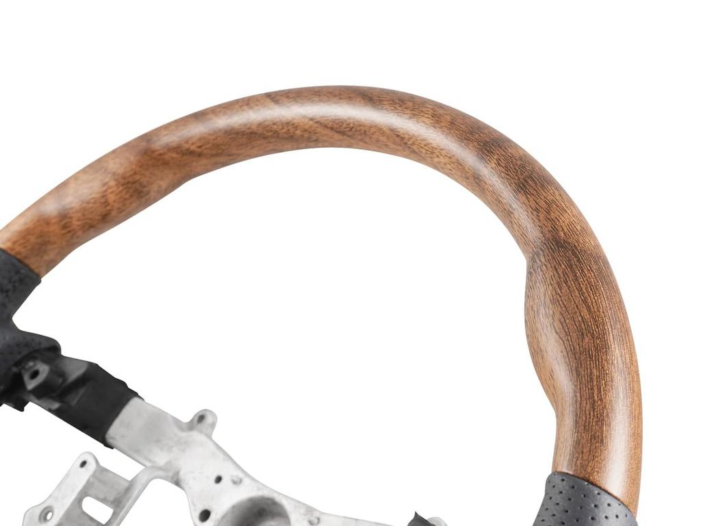 Standard Steering Wheel and Shift Knob Set for Toyota Hiace 200 Series and 3rd TRISTAR'S (1st, 2nd, Generation) (Classic Wood/Natural Wood)