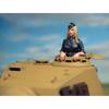 Aurora Model 1/35 Military "King Tiger Girls" Garage Kit Figure