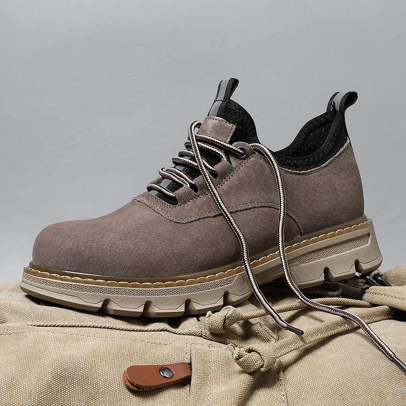 Genuine Leather Bumblebee Martin Boots Men's Boots