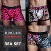 [Hercules Underwear] Comfortable & Stylish Boxer Briefs 3-Pack HB2DR307SET [Shipped from Korea] 100% Authentic