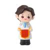 DlY Doctor Garage Kit Cartoon Nurse Cake Ornaments Exquisite Doctor Nurse Model Statue  Home Decor