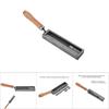 Iron Material Casting Mold Wooden Handle Jewelry Equipment Melting Groove  Silver Casting