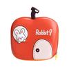 Playful Apple Shaped Kids Backpack With Breathable Fabric Ideal For Everyday Adventures