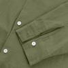 Men's Linen Relaxed Fit Long Sleeve Shirt and Pants Beach Set for Summer