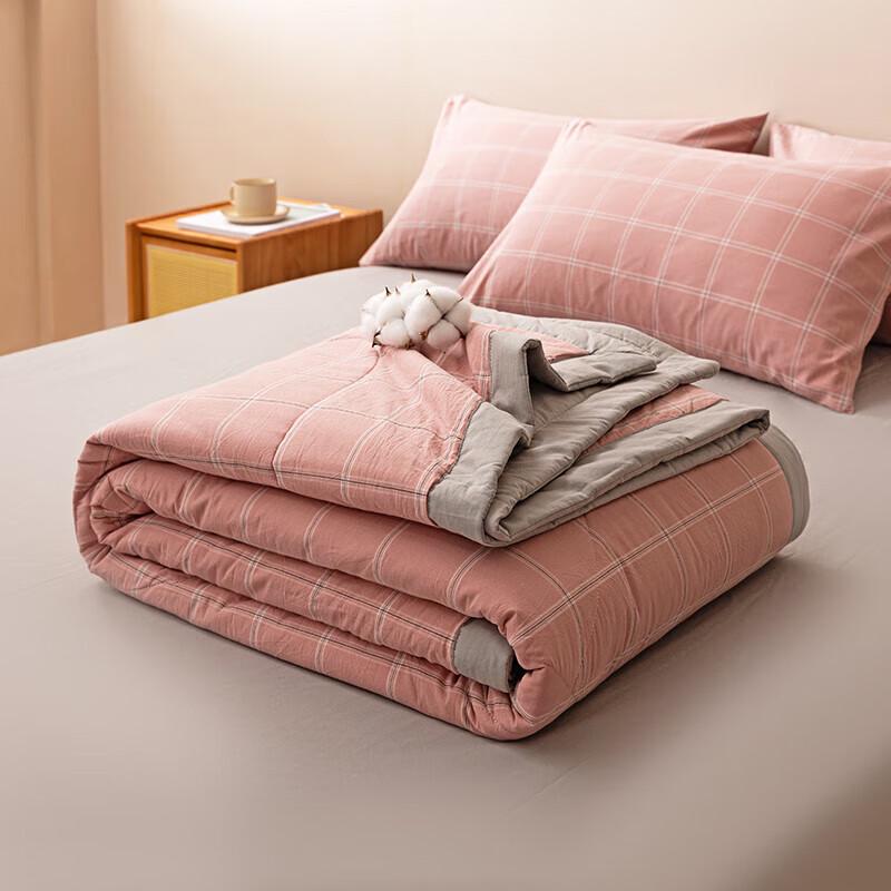 Manyaju All Cotton Washed Summer Quilt