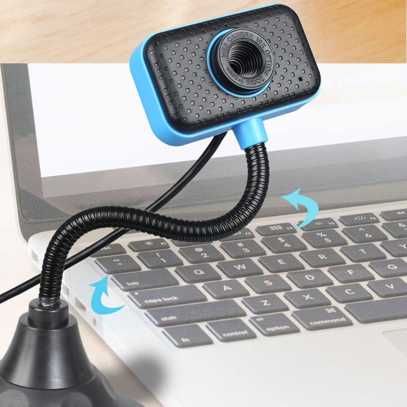 Computer Webcam with Noise Reduction Microphone Creative Practical Web Camera for Meeting Online Courses Office Came