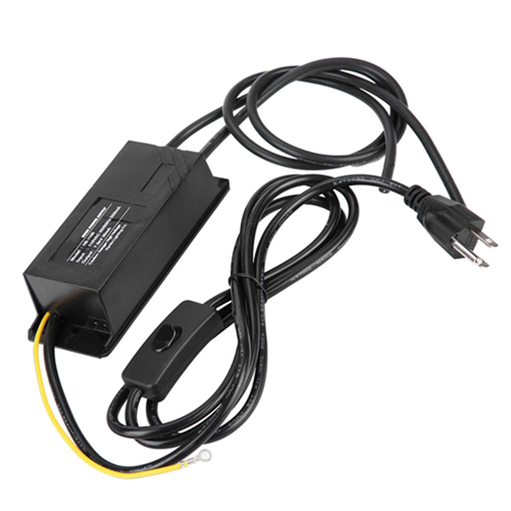 7,5KV 30mA 110V Schwarzer Neon-Elektroniktransformator Netzteil Gleichrichter-Kit US-Stecker