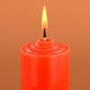 Long-Lasting, Smokeless, Odorless Cylindrical Candles for Power Outages and Festivals in Red, White, Yellow.