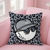 M-Malbones G-Golfs Pillow Case Square Double-Sided Printing Sofa Cushion Cover Bedroom Bedside Pillowcover