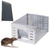 Humane Rat Trap Double Door Live Mouse Rat Cage Trap Chipmunk Trap for Small Live Animal Catch and Release