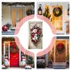 Front Door Christmas Decorations Snowman Cute Home Decor Cute Snowman Door Hanger Sign for Indoor Outdoor Wall Living Room Patio