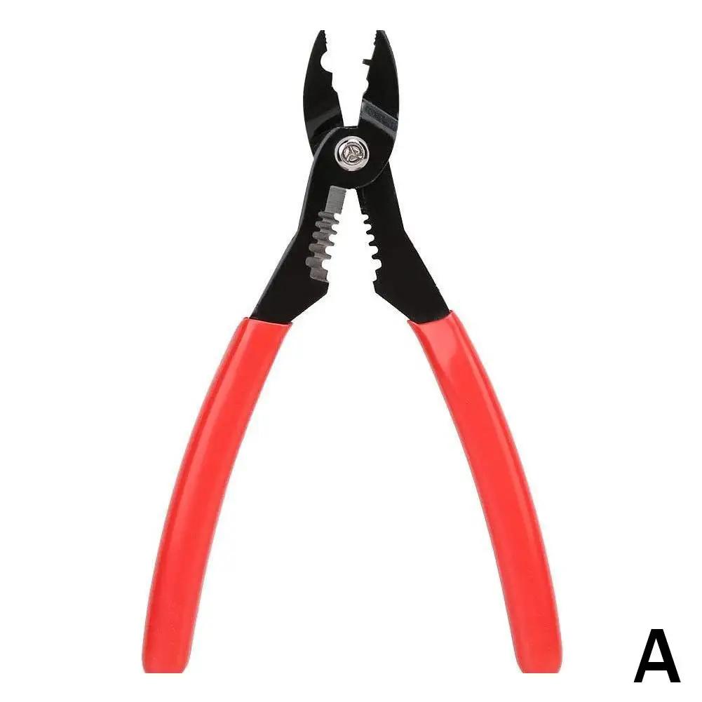 

Компактный инструмент для зачистки проводов 4 в 1, многоцелевой инструмент для электриков, резак, обжимной инструмент AWG, обслуживание проводов и плоскогубцы, зажим для проводов 12-20 F7o7