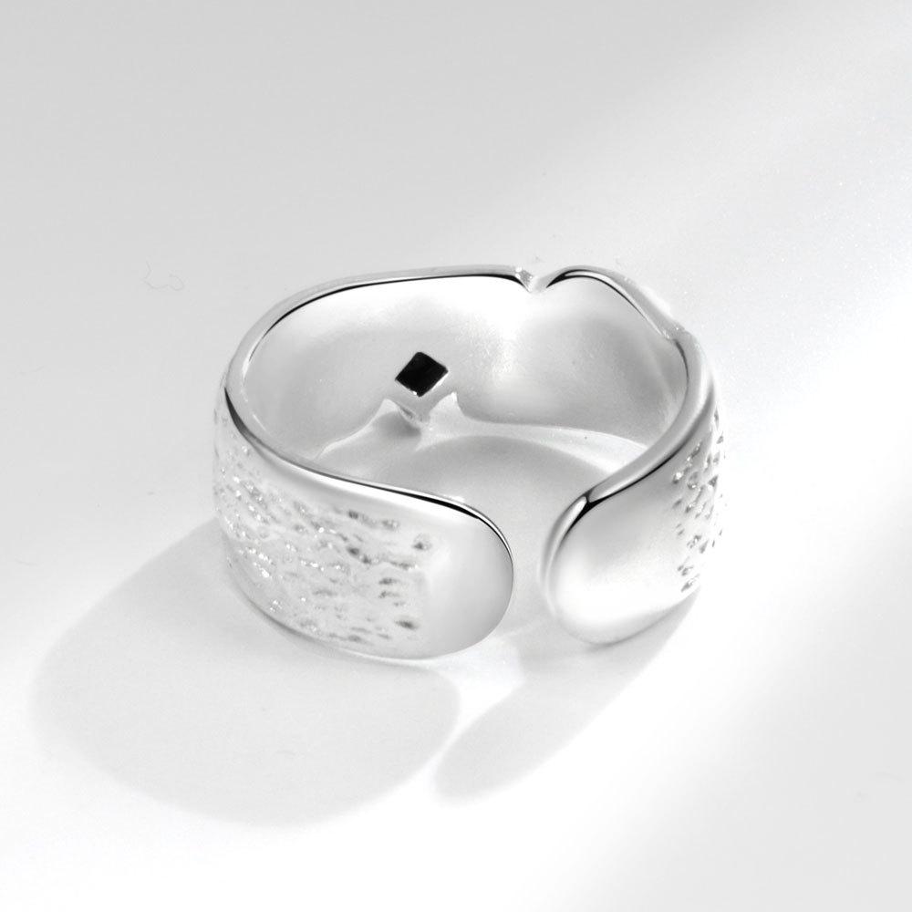 Ring Unique and Personalized Personalised Minimalist Love Heart Ring Female Sweet Cool Cold Wind Peach Heart Open Index Finger Ring Do Old Jewellery