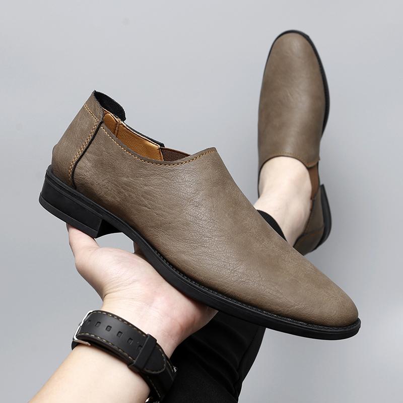 Mens Hot Sale Loafers Male Comfortable Driving Shoes High Quality Classic Men's Flats All-match Stylish Men Shoes for Wedding