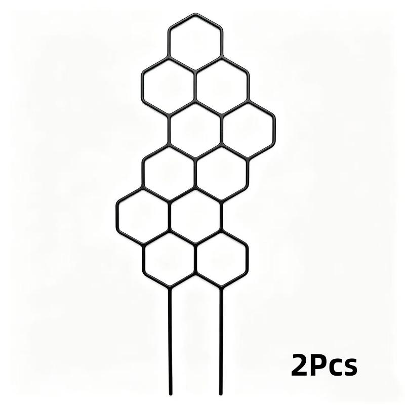 Honeycomb Trellis 2/4Pc Sturdy Plastic Support for Indoor Potted Climbing Plants