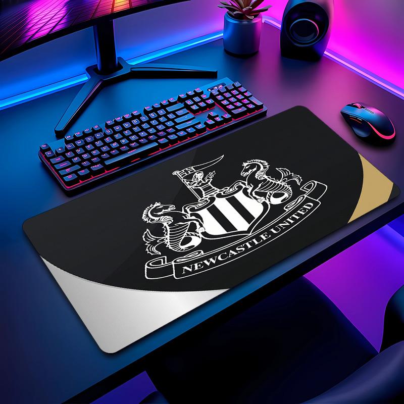 Newcastle United Football Print Mouse Pad Non?Slip Rubber Desk Mat Waterproof Gaming Mousepad For Laptop Office Desktop