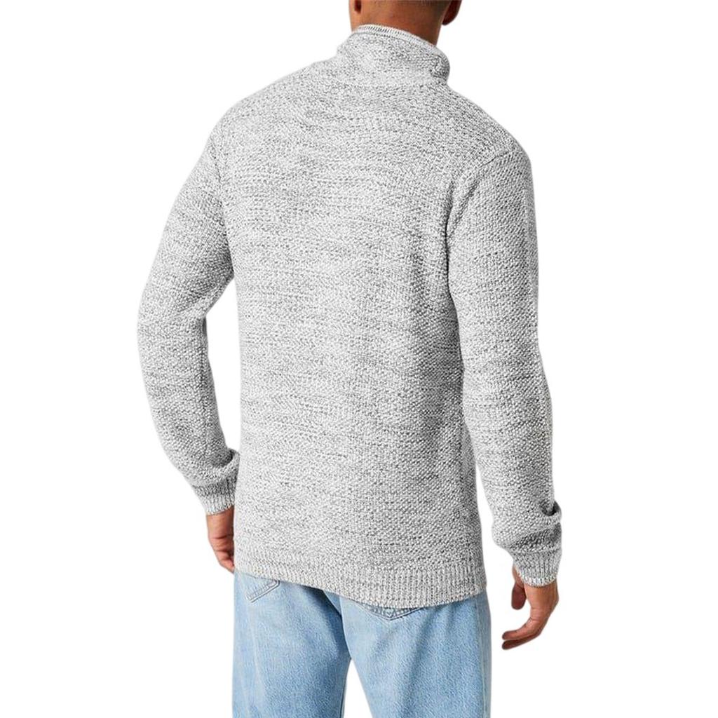 Firetrap Mens Marl Cowl Neck Jumper