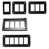 Switch Panel Rocker Switch Panel Mount Housing Aluminum Frame for Car Motorcycle Boat