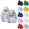 Felpe Carine Per Bambini Adolescenti Felpe Trendy Preppy con Cappuccio Magliette Oversize a Maniche Lunghe Vestiti Per Bambini