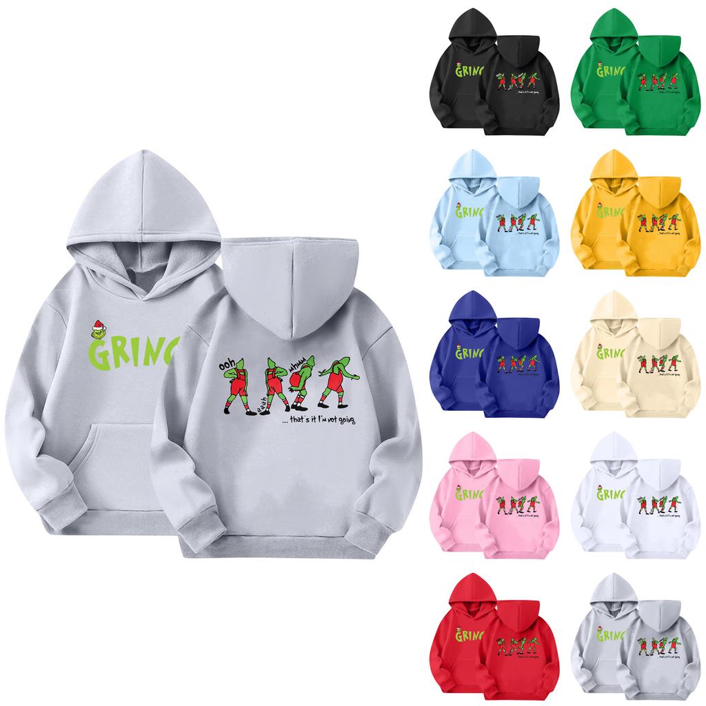 Cute Hoodies For Teen Children Trendy Preppy Hooded Sweatshirts Oversized Long Sleeve Shirts Clothes For Children