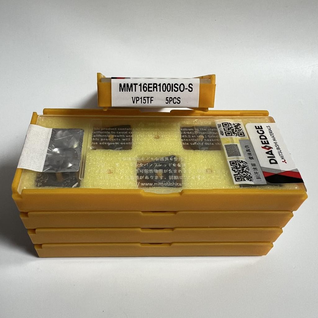 MITSUBISHI / MMT16ER100ISO-S VP15TF / Carbide CNC Blade 10 Pcs