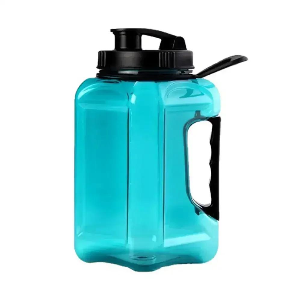 Summer Outdoor Sports Water Bottle for Students Runner Large-capacity Plastic Cups Fitness Men High Appearance Portable Kettle